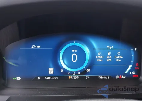 2021 Ford Explorer St из США, поврежденный, VIN 1FM5K8GC5MGB50404